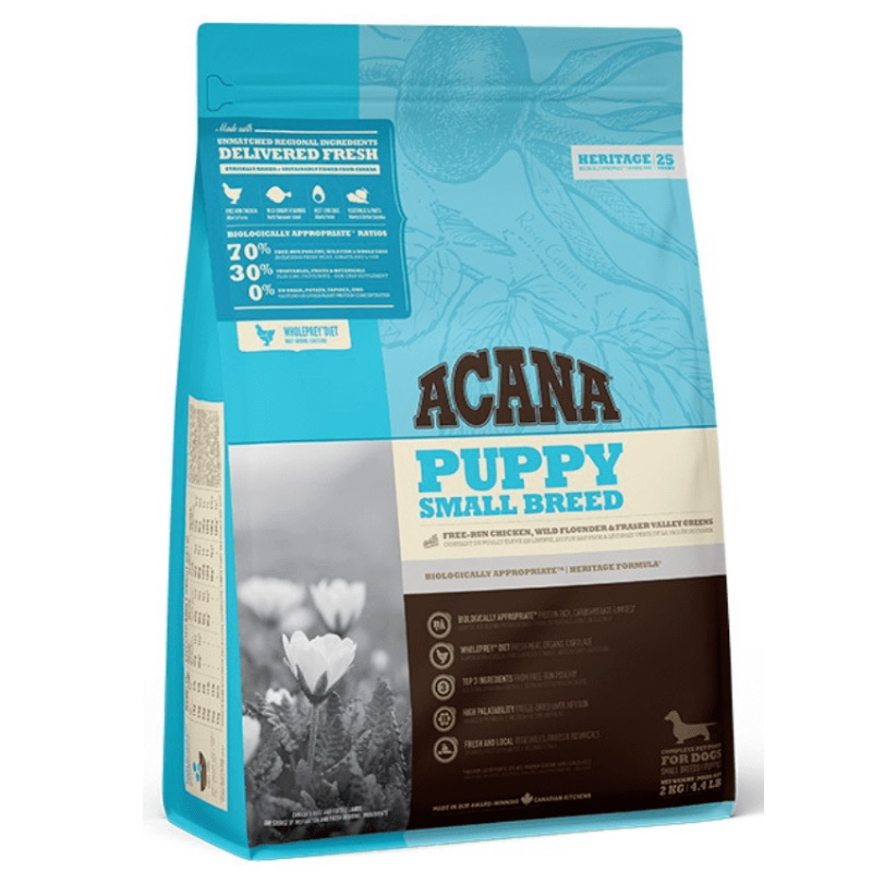 acana puppy small breed 11kg