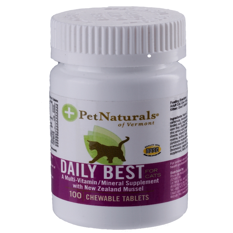 Pet Naturals® of Vermont – Daily Multi Formule Multi-vitaminée