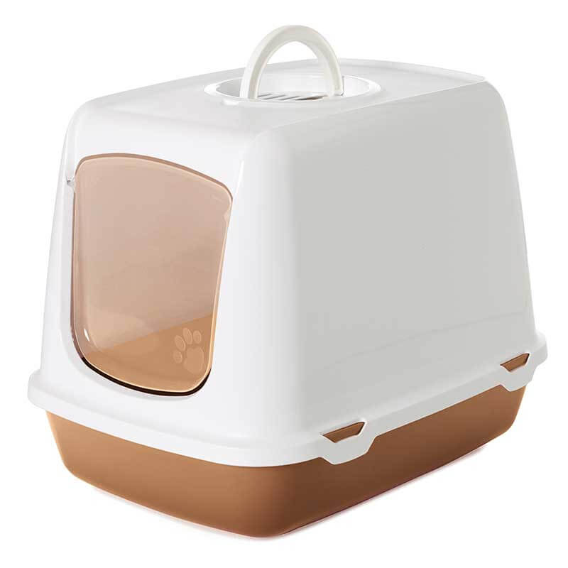 OSCAR TOILET HOME (BROWN/WHITE)