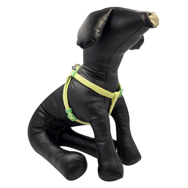 DOG HARNESS-PLAIN (GREEN)